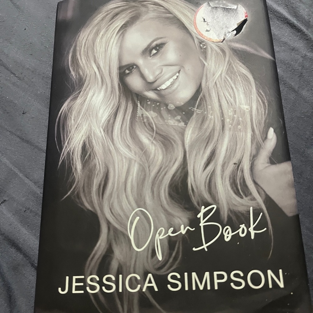 Jessica Simpson 'Open Book' Hardcover